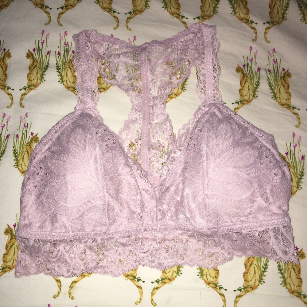Pink target bralette free with purchase over $20